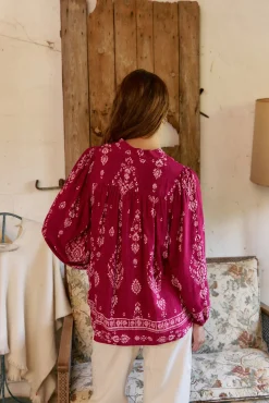 Jaase Blusas-Blusa Bree com estampado Amalie Granada