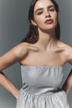 High Spirits Blusas-Blusa Bubblé cinzento