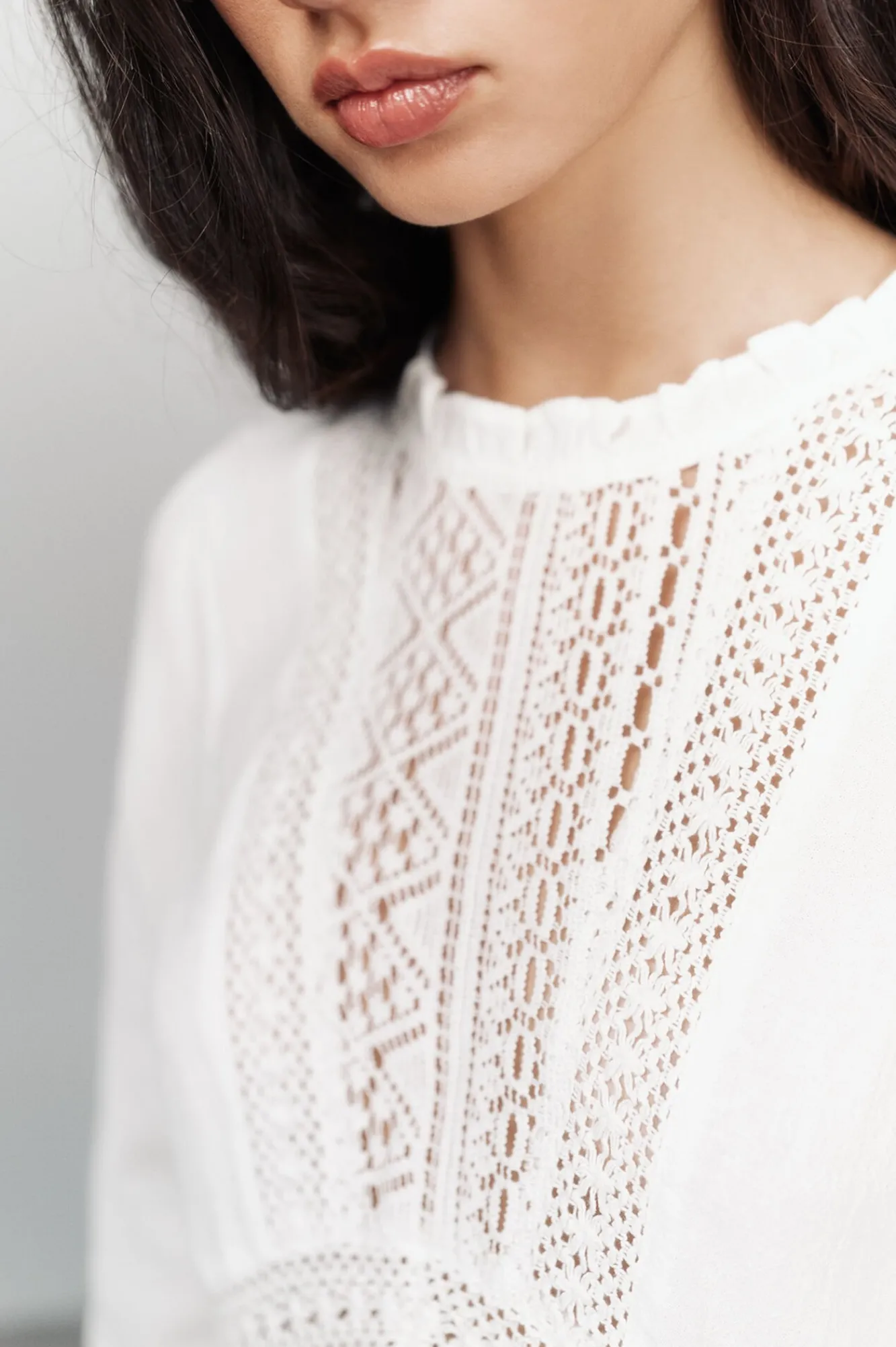 High Spirits Blusas-Blusa Caprichosa bege