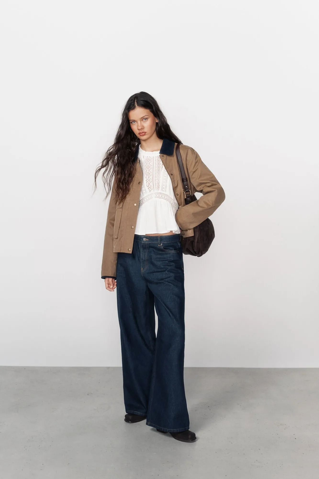 High Spirits Blusas-Blusa Caprichosa bege