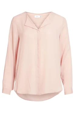 Vila Blusas-Blusa de manga comprida Subiu