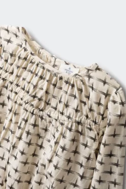 Springfield Kids Malhas|Blusões-Blusa de manga comprida para menina branco