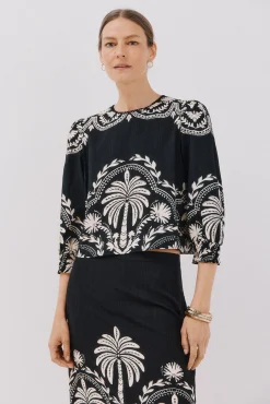 Cortefiel Blusas-Blusa estampada Multicolorido