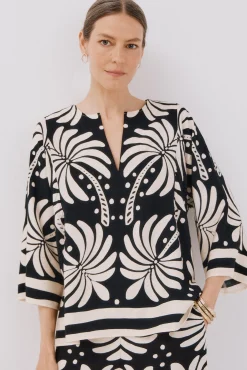 Cortefiel Blusas-Blusa estampada Multicolorido