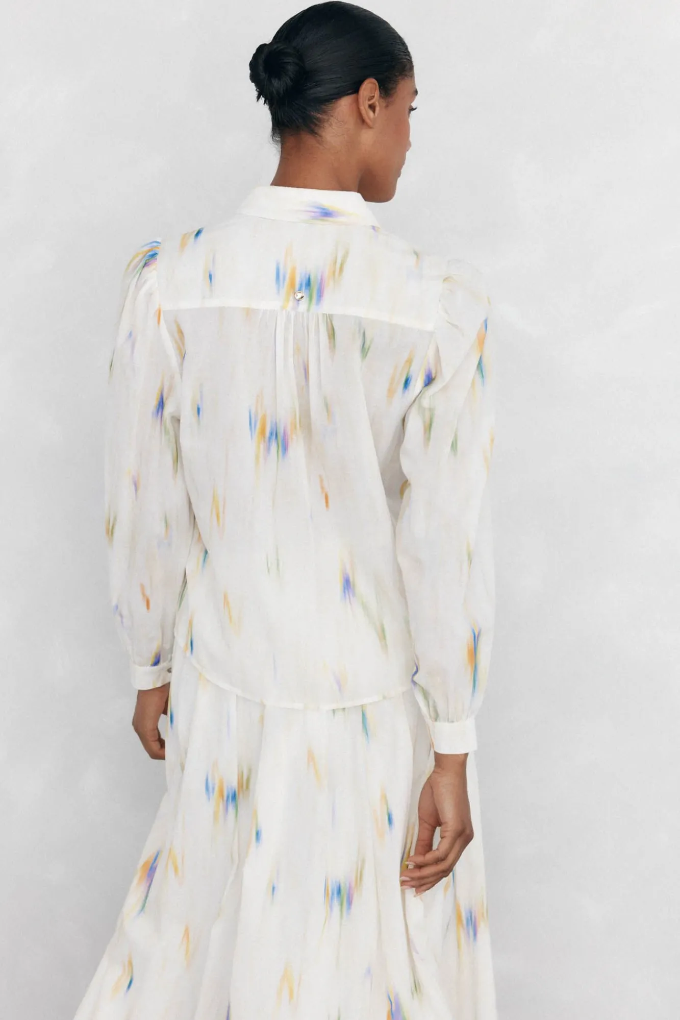 Pedro del Hierro Blusas-Blusa estampada solta Vários