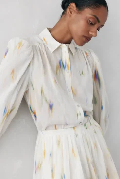 Pedro del Hierro Blusas-Blusa estampada solta Vários