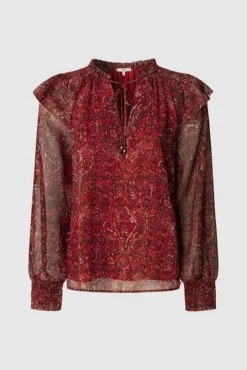 Pepe Jeans Blusas-Blusa paisley estampado