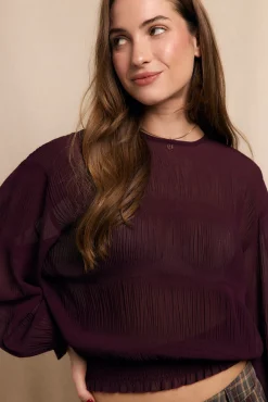 Slowlove Blusas-Blusa franzida Granada