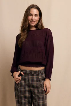 Slowlove Blusas-Blusa franzida Granada