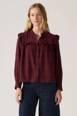Levi's Blusas-Blusa Levis® vermelho