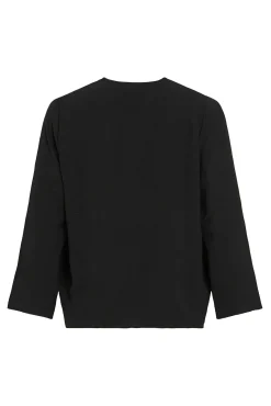 Vila Blusas-blusa manga 3/4 Preto