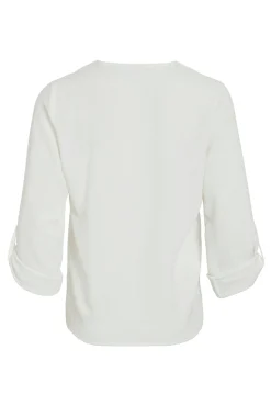 Vila Blusas-blusa manga 3/4 Branco