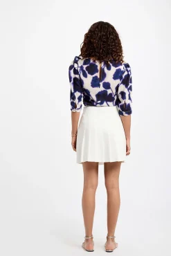 Morgan Blusas-Blusa manga 3/4 estampada Multicolorido