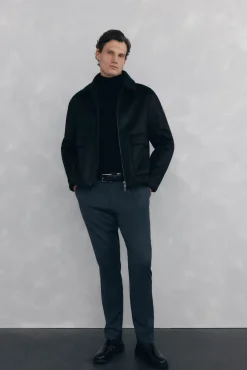 Pedro del Hierro Casacos-Blusão Preto