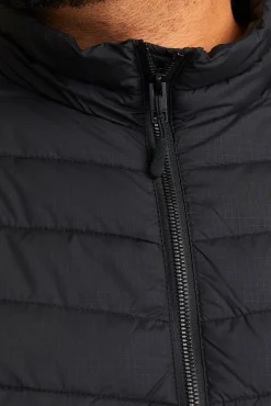 Jack & Jones PLUS Casacos-Blusão acolchoada leve PLUS preto