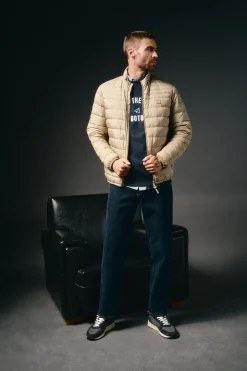 OOTO Casacos|Ultralights-Blusão acolchoado ultralight Tostado