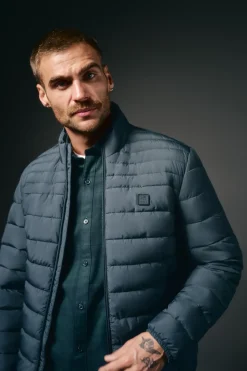 OOTO Casacos|Ultralights-Blusão acolchoado ultralight Azul