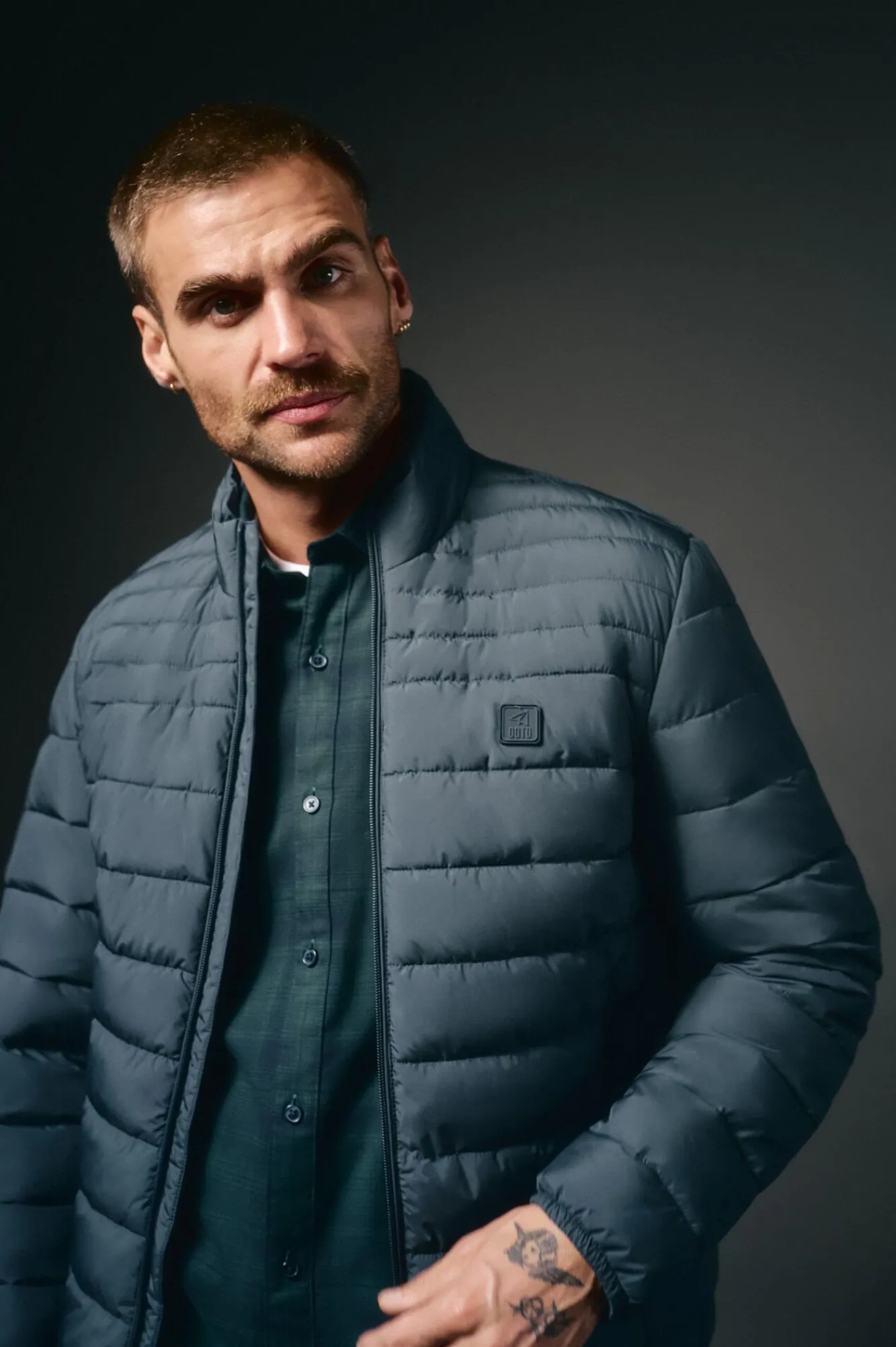 OOTO Casacos|Ultralights-Blusão acolchoado ultralight Azul