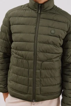 Cortefiel Casacos|Sobretudos-Blusão acolchoado ultralight Verde