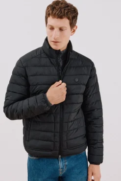 Cortefiel Casacos|Sobretudos-Blusão acolchoado ultralight Preto
