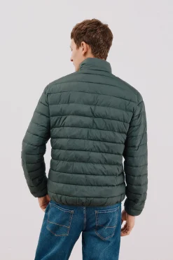 Cortefiel Casacos|Sobretudos-Blusão acolchoado ultralight Verde