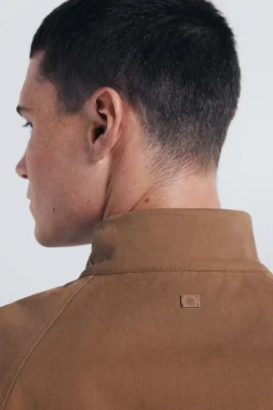 Springfield Casacos-Blusão algodão castanho