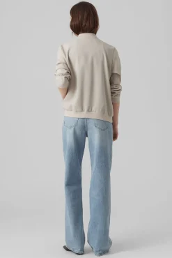 Vero Moda Sobretudos-Blusão bomber Tostado