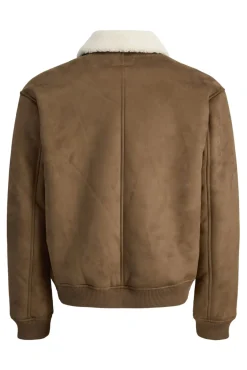 Jack & Jones Casacos-Blusão bomber clássica Castanho