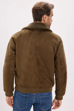 Jack & Jones Casacos-Blusão bomber clássica Castanho