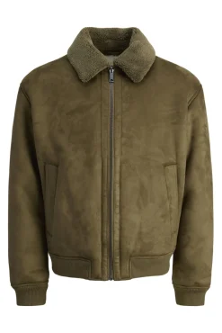 Jack & Jones Casacos-Blusão bomber clássica Castanho