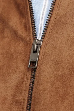 Jack & Jones Casacos-Blusão com efeito de couro cru