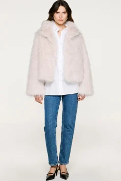 Selected Sobretudos|Casacos-Blusão com efeito de pele Tostado