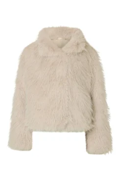 Selected Sobretudos|Casacos-Blusão com efeito de pele Tostado