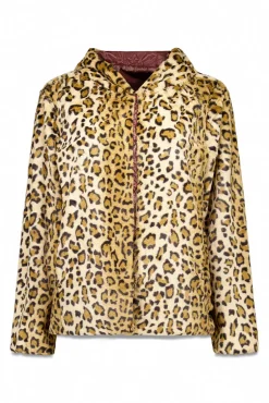 Cortefiel Sobretudos|Casacos-Blusão curto reversível efeito pelo Castanho