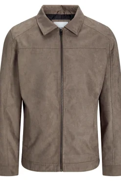 Jack & Jones Casacos-Blusão de corte regular cinzento