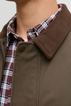 Jack & Jones Casacos-Blusão de trabalhador castanho