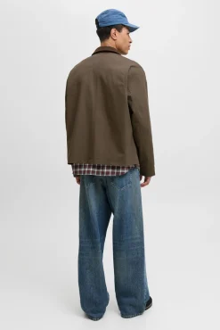 Jack & Jones Casacos-Blusão de trabalhador castanho