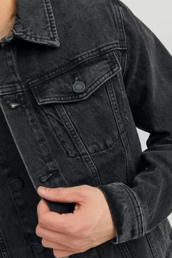 Jack & Jones Casacos-Blusão denim preto