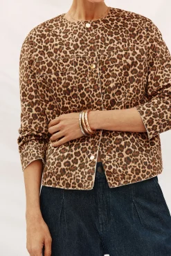 Cortefiel Sobretudos-Blusão efeito pele Multicolorido