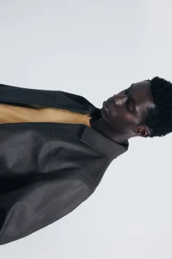 Springfield Casacos-Blusão efeito pele cru