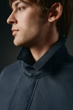 OOTO Casacos-Blusão estilo Heritage Azul