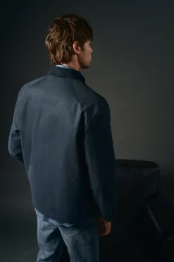 OOTO Casacos-Blusão estilo Heritage Azul