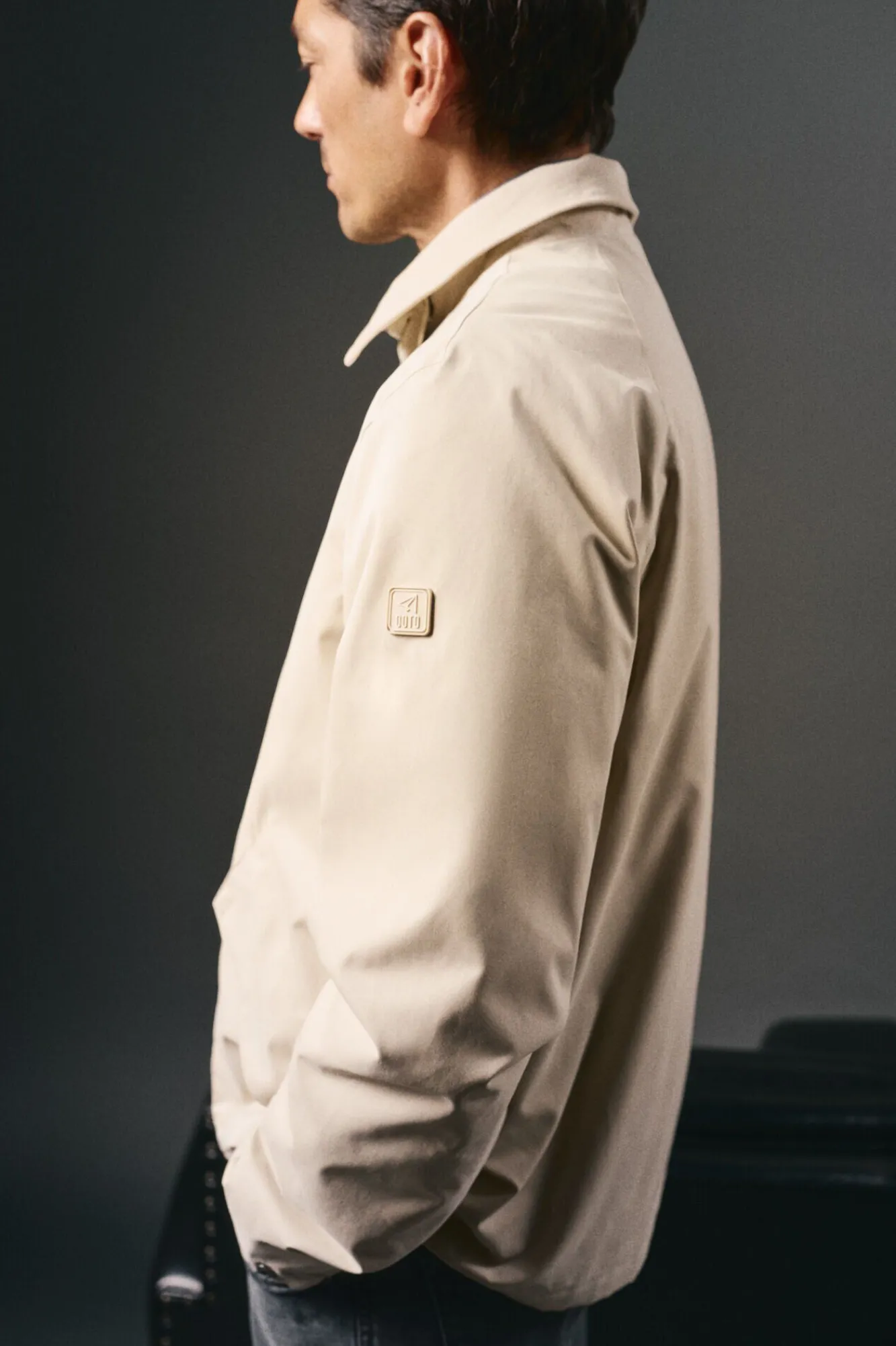 OOTO Casacos-Blusão estilo Heritage Tostado