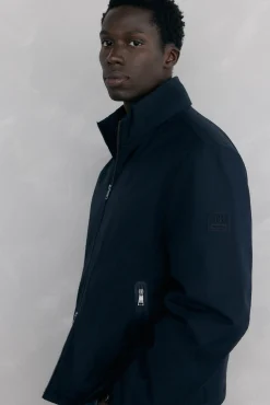 Pedro del Hierro Casacos|Sobretudos-Blusão forros desmontáveis Azul