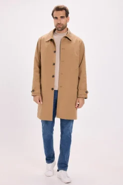 Jack & Jones Casacos-Blusão impermeável de corte regular Castanho