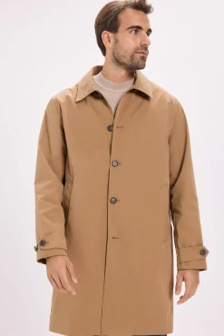 Jack & Jones Casacos-Blusão impermeável de corte regular Castanho