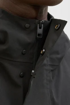 Jack & Jones Casacos-Blusão impermeável de corte regular Preto