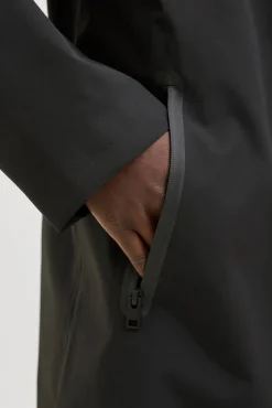 Jack & Jones Casacos-Blusão impermeável de corte regular Preto