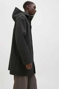 Jack & Jones Casacos-Blusão impermeável de corte regular Preto