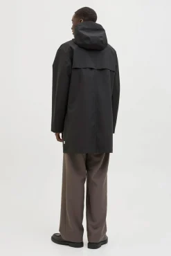 Jack & Jones Casacos-Blusão impermeável de corte regular Preto